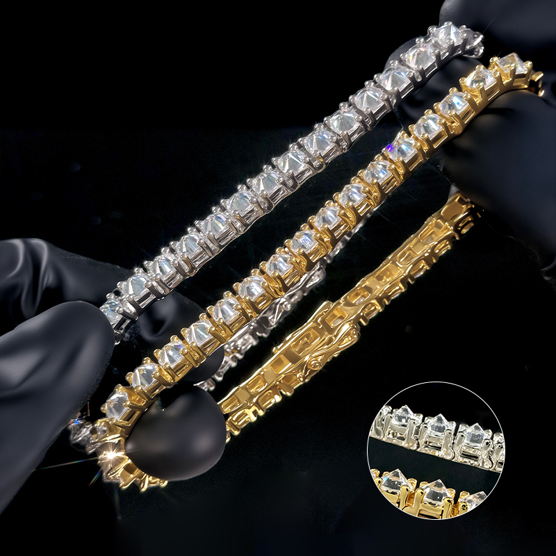 5mm Inverted Setting Tennis Bracelet 5mm Inverted Setting Tennis Bracelet