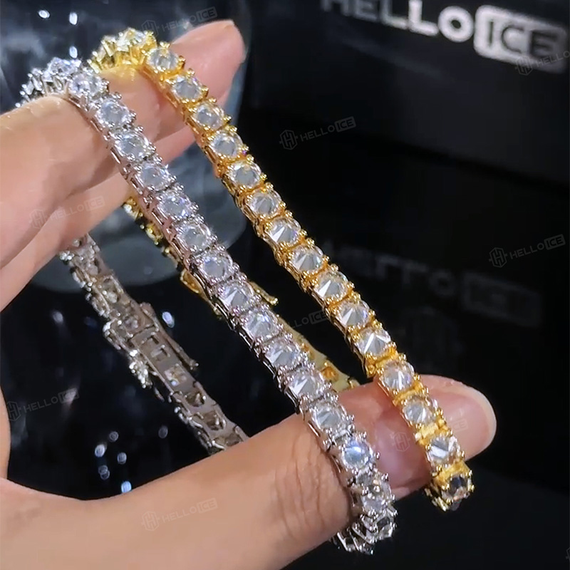 5mm Inverted Setting Tennis Bracelet 5mm Inverted Setting Tennis Bracelet