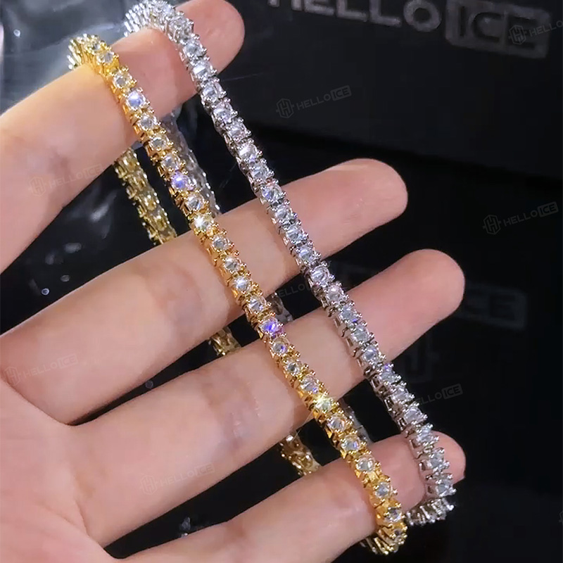 3mm Inverted Setting Tennis Bracelet