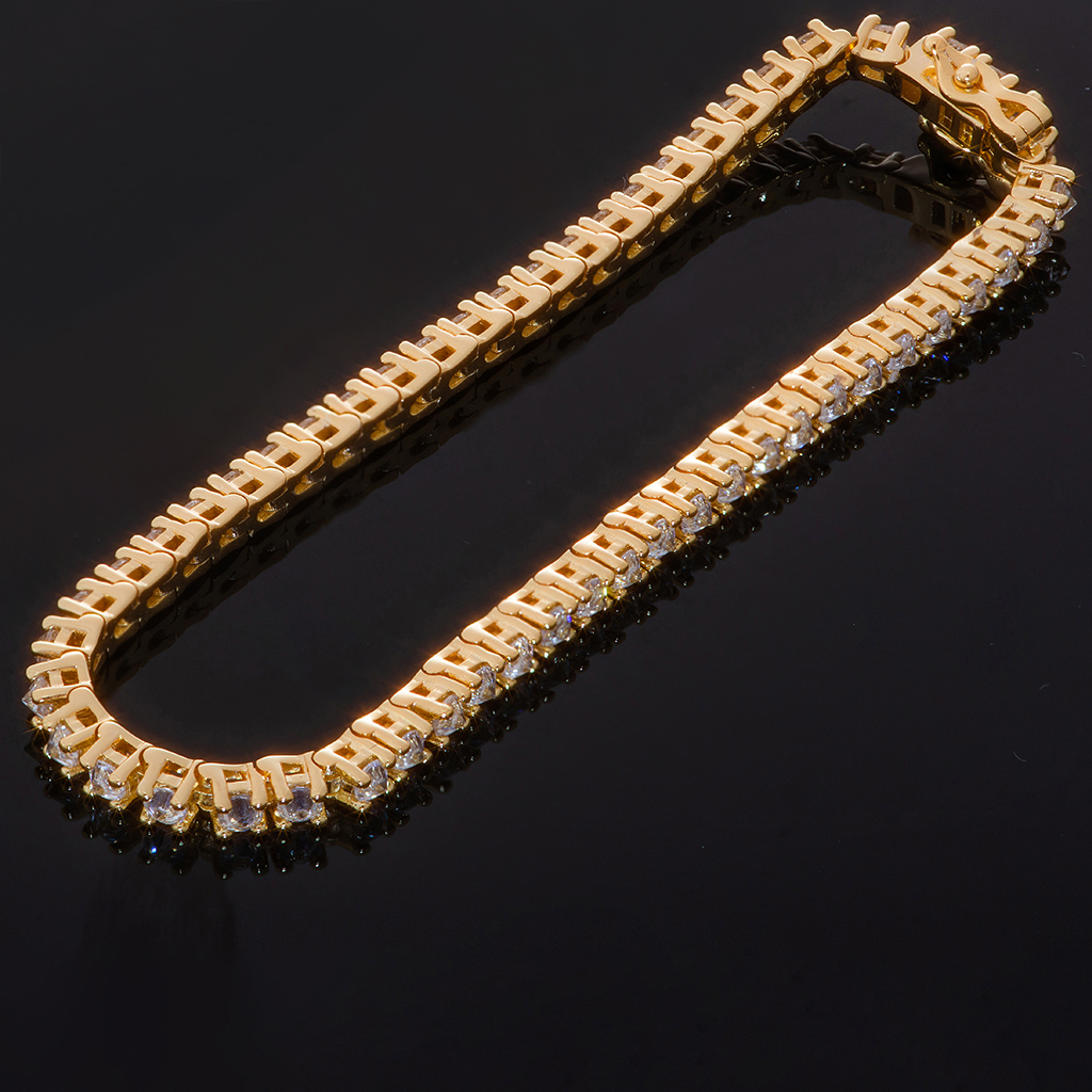 3mm Inverted Setting Tennis Bracelet