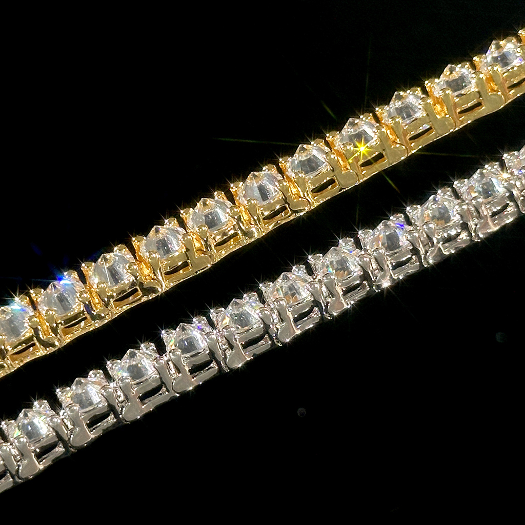 3mm Inverted Setting Tennis Bracelet