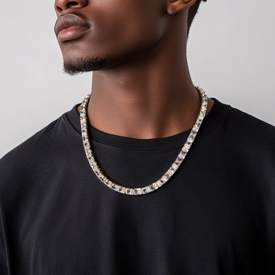 6mm Baguette Cut Tennis Chain