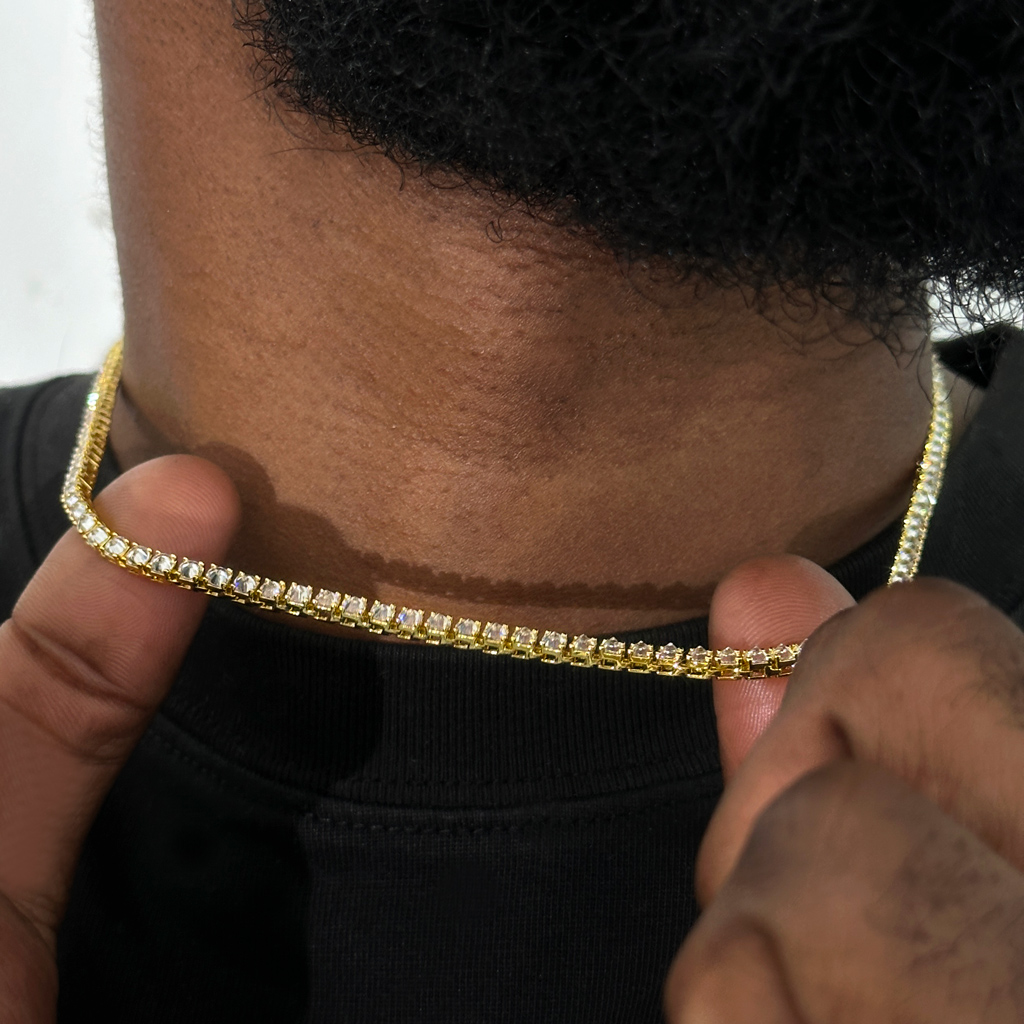 3mm Inverted Setting Tennis Chain