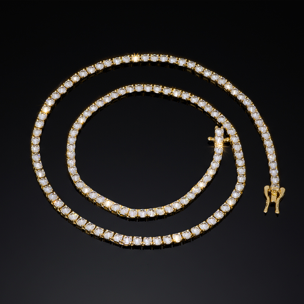 3mm Inverted Setting Tennis Chain