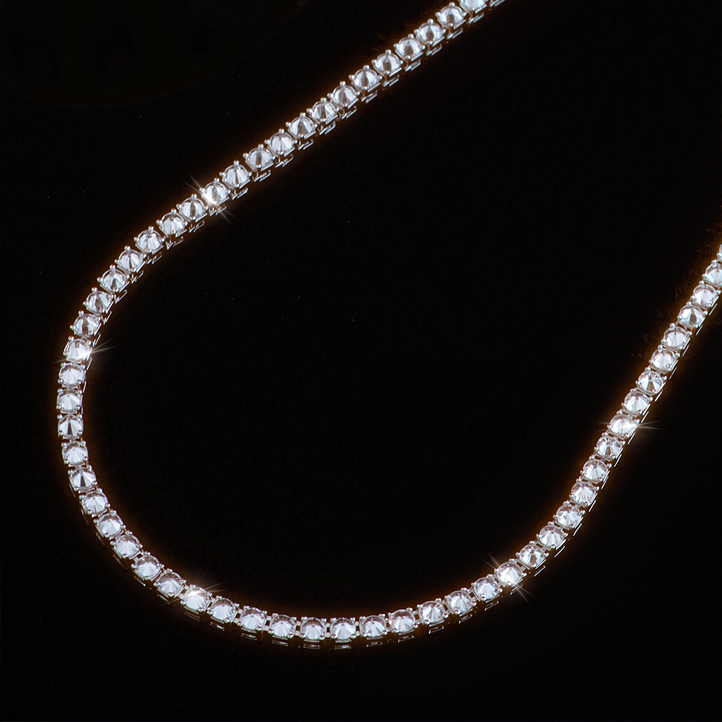 3mm Inverted Setting Tennis Chain