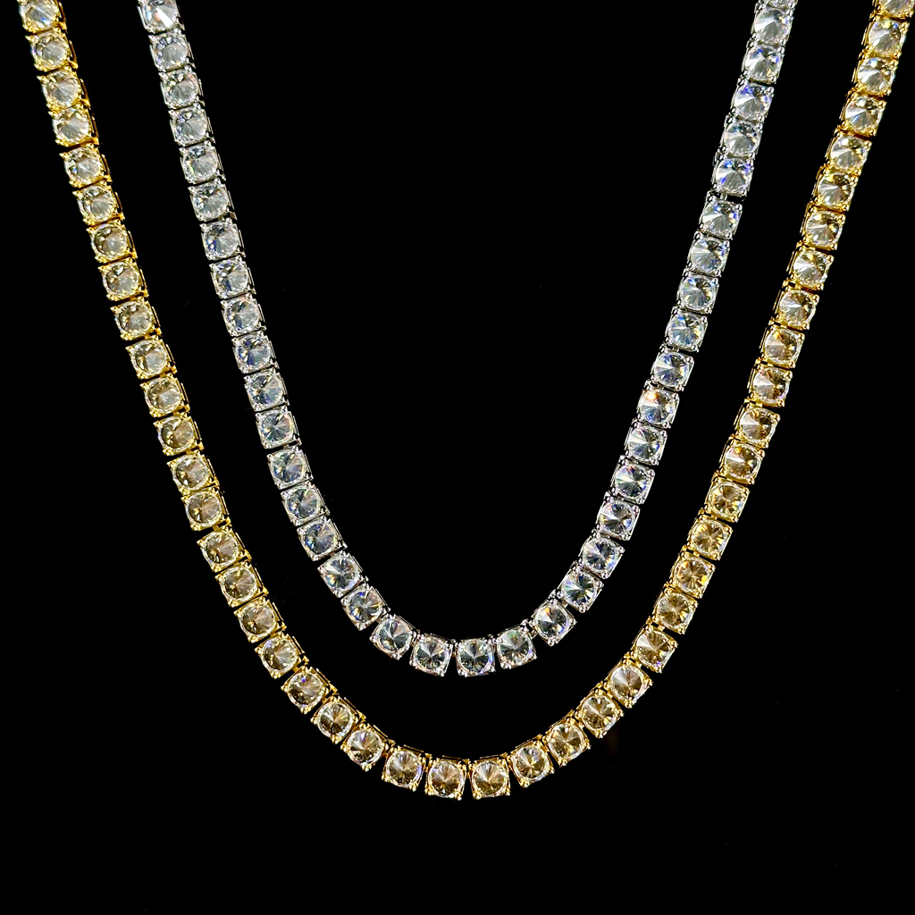 5mm Inverted Setting Tennis Chain 5mm Inverted Setting Tennis Chain