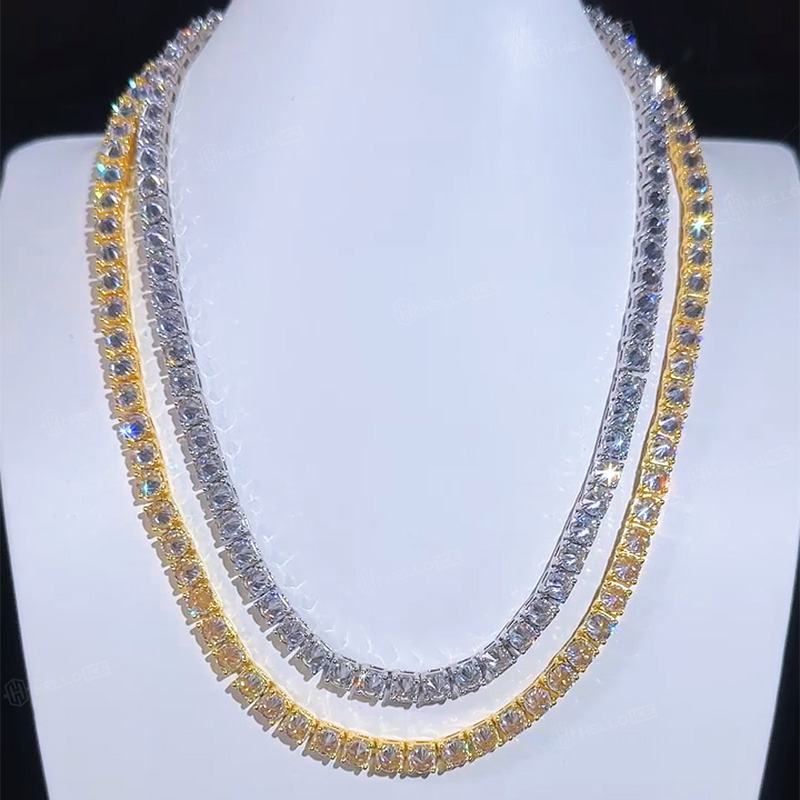 5mm Inverted Setting Tennis Chain 5mm Inverted Setting Tennis Chain