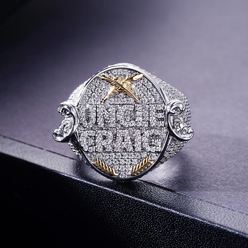 Custom S925 & VVS1 Moissanite Letter Ring Deposit