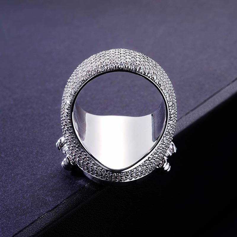 Custom S925 & VVS1 Moissanite Letter Ring Deposit