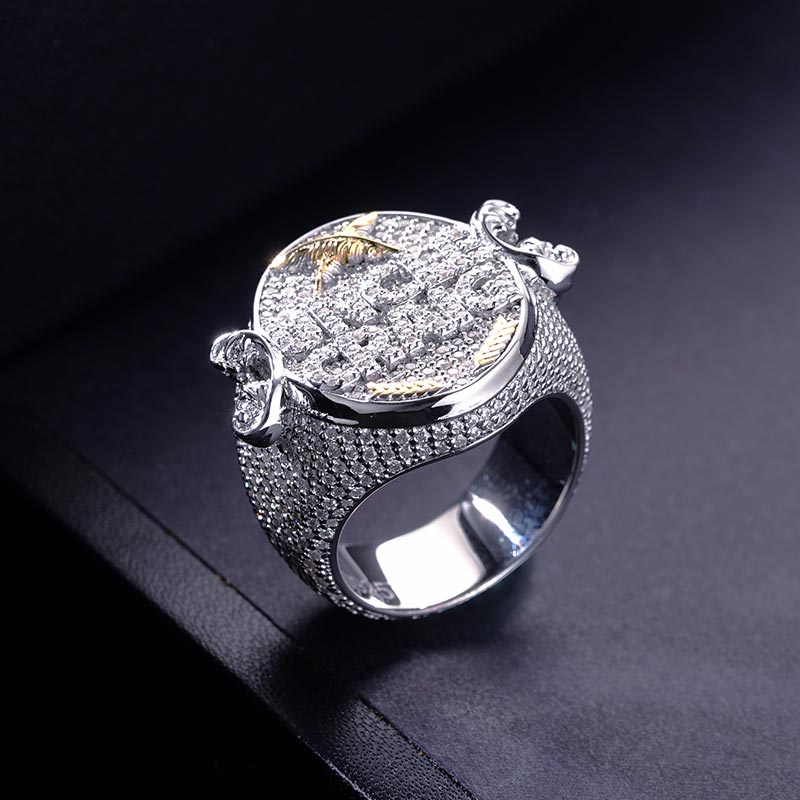 Custom S925 & VVS1 Moissanite Letter Ring Deposit