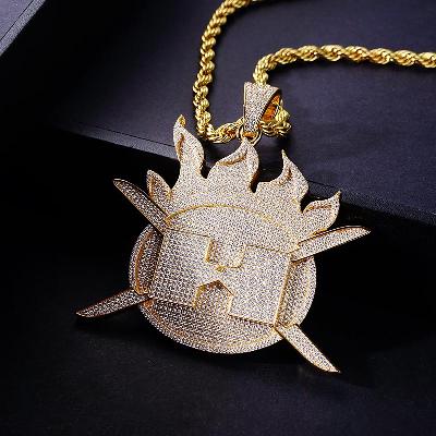 Custom S925 & VVS1 Moissanite Unique pendant Deposit