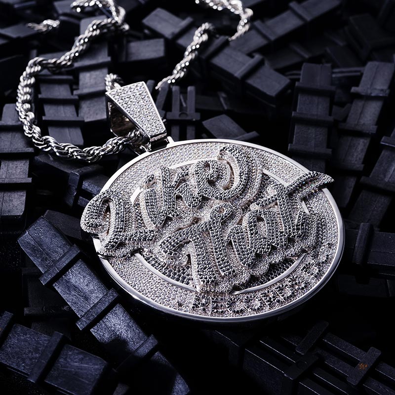 Custom S925 & VVS1 Moissanite Letter Pendant Deposit