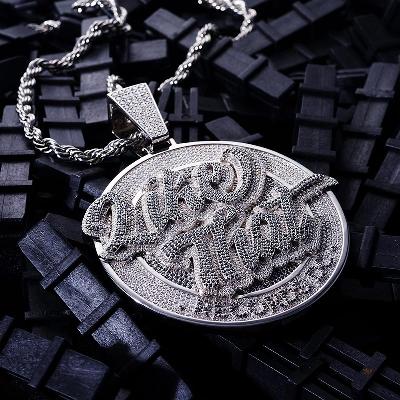 Custom S925 & VVS1 Moissanite Letter Pendant Deposit