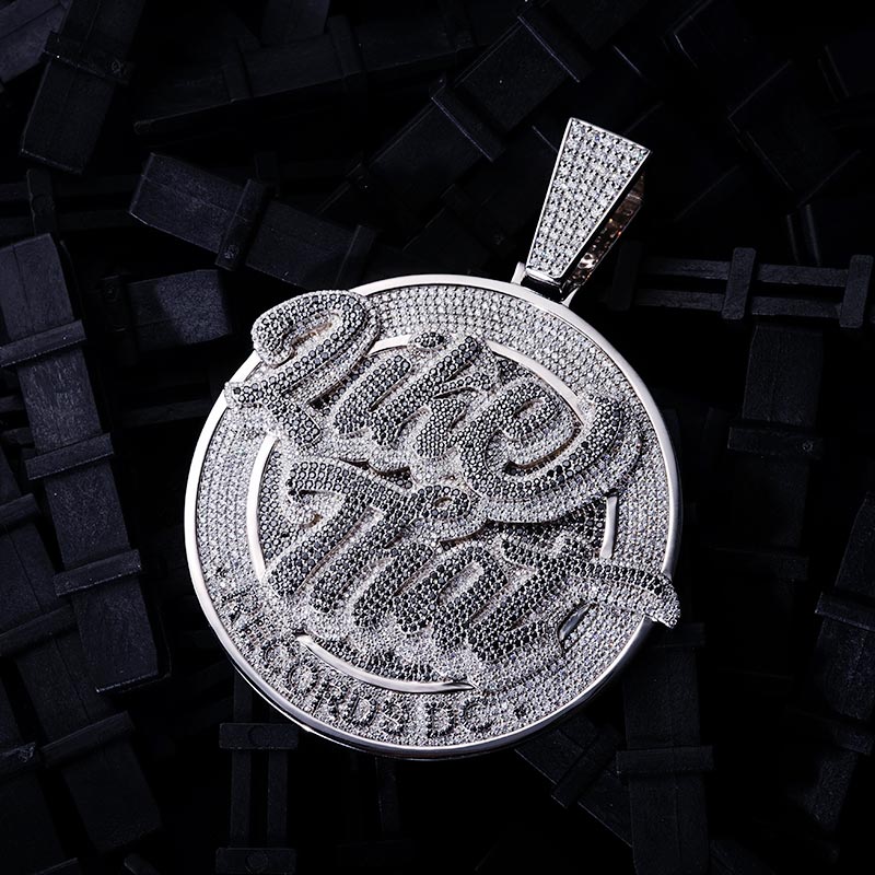 Custom S925 & VVS1 Moissanite Letter Pendant Deposit