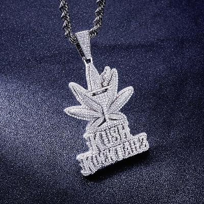 Custom S925 & VVS1 Moissanite Unique Letter Pendant Deposit