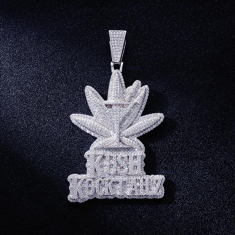 Custom S925 & VVS1 Moissanite Unique Letter Pendant Deposit