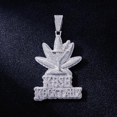 Custom S925 & VVS1 Moissanite Unique Letter Pendant Deposit