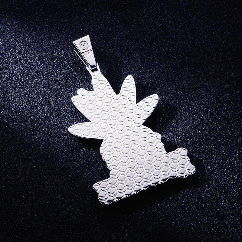 Custom S925 & VVS1 Moissanite Unique Letter Pendant Deposit
