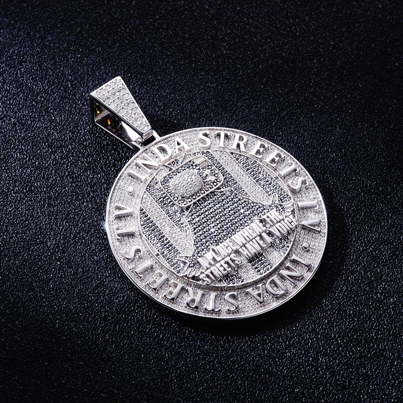 Custom S925 & VVS1 Moissanite Letter Pendant Deposit