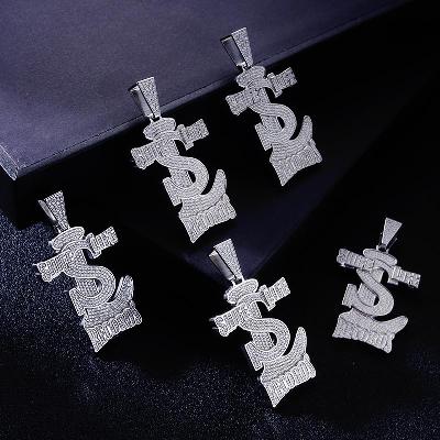Custom S925 & VVS1 Moissanite Unique Letter Pendant Deposit