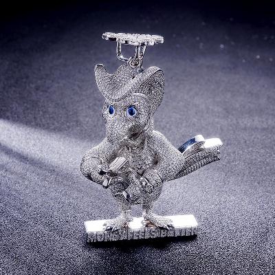 Custom S925 & VVS1 Moissanite Unique Cartoon Pendant Deposit