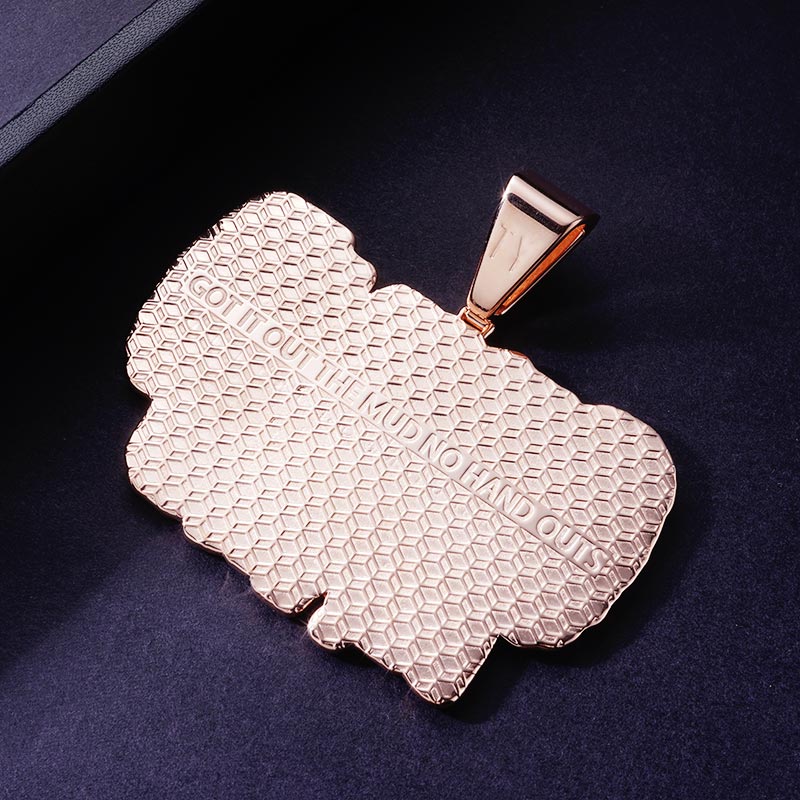 Custom S925 & VVS1 Moissanite Letter Pendant Deposit