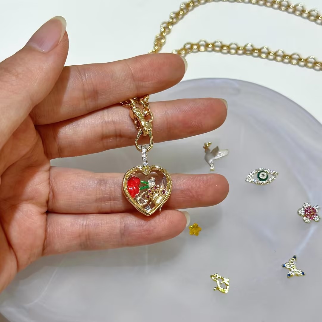 Personalized Heart Locket Pendant Personalized Heart Locket Pendant