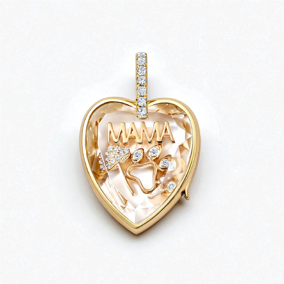 Personalized Heart Locket Pendant Personalized Heart Locket Pendant