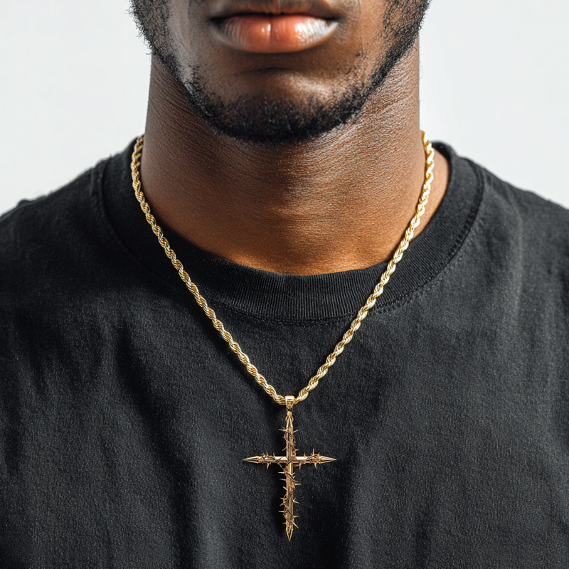 Thorn Cross Pendant