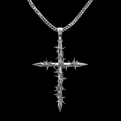 Thorn Cross Pendant
