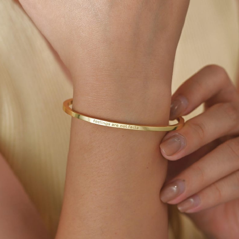 Customized Engraved Cuff Bracelet