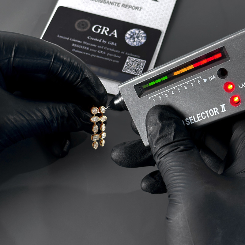 Various Shape Cut VVS Moissanite Stud Earrings Various Shape Cut VVS Moissanite Stud Earrings