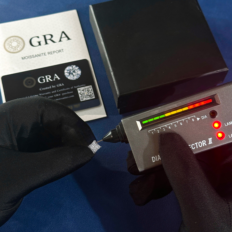 0.48CT Round Cut VVS Moissanite S925 Silver Prong Flower Diamond Stud Earrings