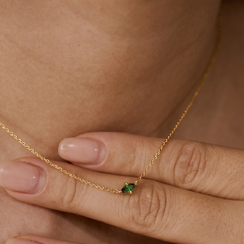 Customized Birthstone Necklace