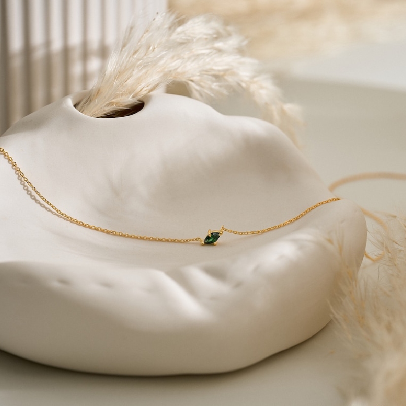 Customized Birthstone Necklace