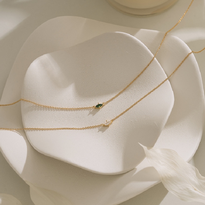 Customized Birthstone Necklace