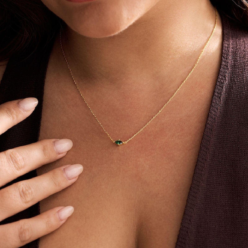 Customized Birthstone Necklace