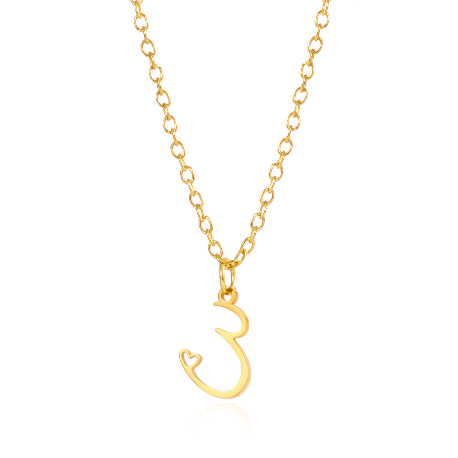 Customized Initial Pendant Necklace