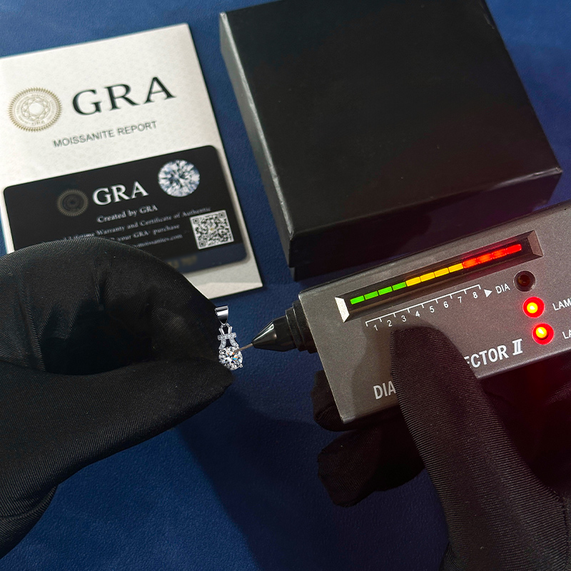 Customized Zodiac VVS Moissanite S925 Silver Pendent Necklace