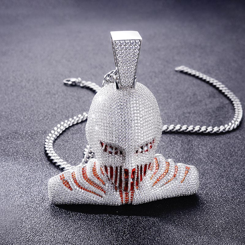 Custom S925 Iced Unique Cartoon Pendant Deposit