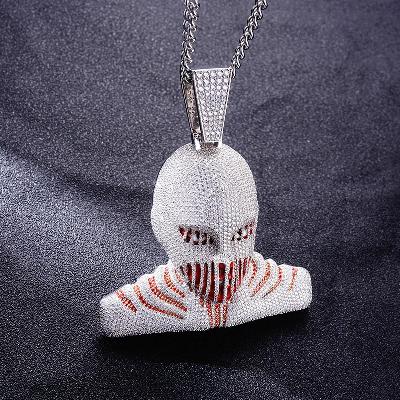 Custom S925 Iced Unique Cartoon Pendant Deposit