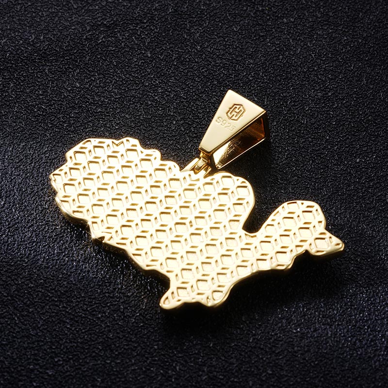 Custom S925 Colorful Enamel Letter & Cartoon Pendant Deposit