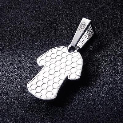 Custom S925 Iced Unique Jersey & Letter Pendant Deposit