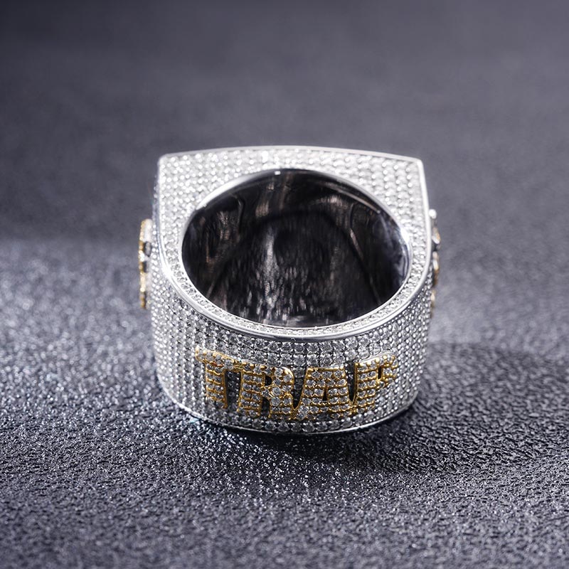 Custom S925 & VVS1 Moissanite Letter Ring Deposit