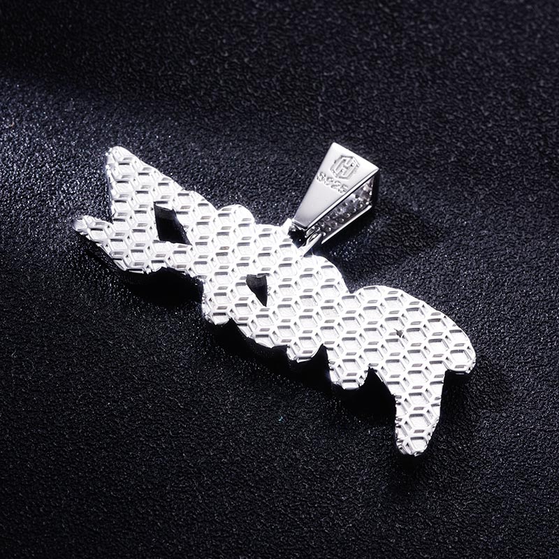 Custom S925 & VVS1 Moissanite Unique Letter Pendant Deposit