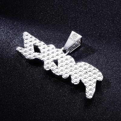 Custom S925 & VVS1 Moissanite Unique Letter Pendant Deposit