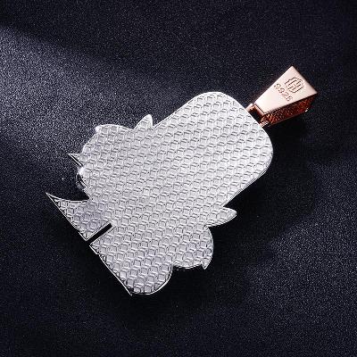 Custom S925 Iced Unique Cartoon Pendant Deposit