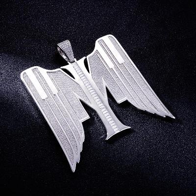 Custom S925 Iced Baguette & Round Letter Pendant Deposit