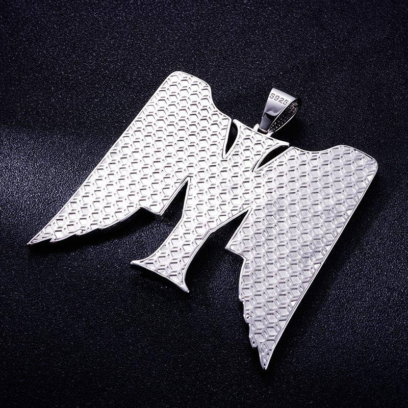 Custom S925 Iced Baguette & Round Letter Pendant Deposit