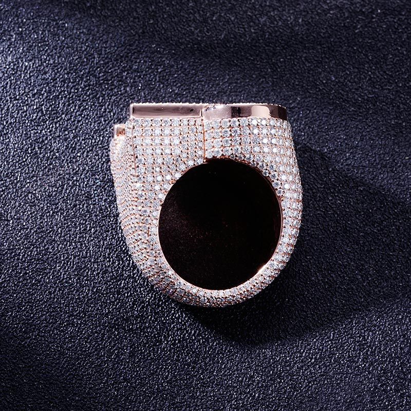 Custom S925 & VVS1 Buggette Moissanite Letter Ring Deposit